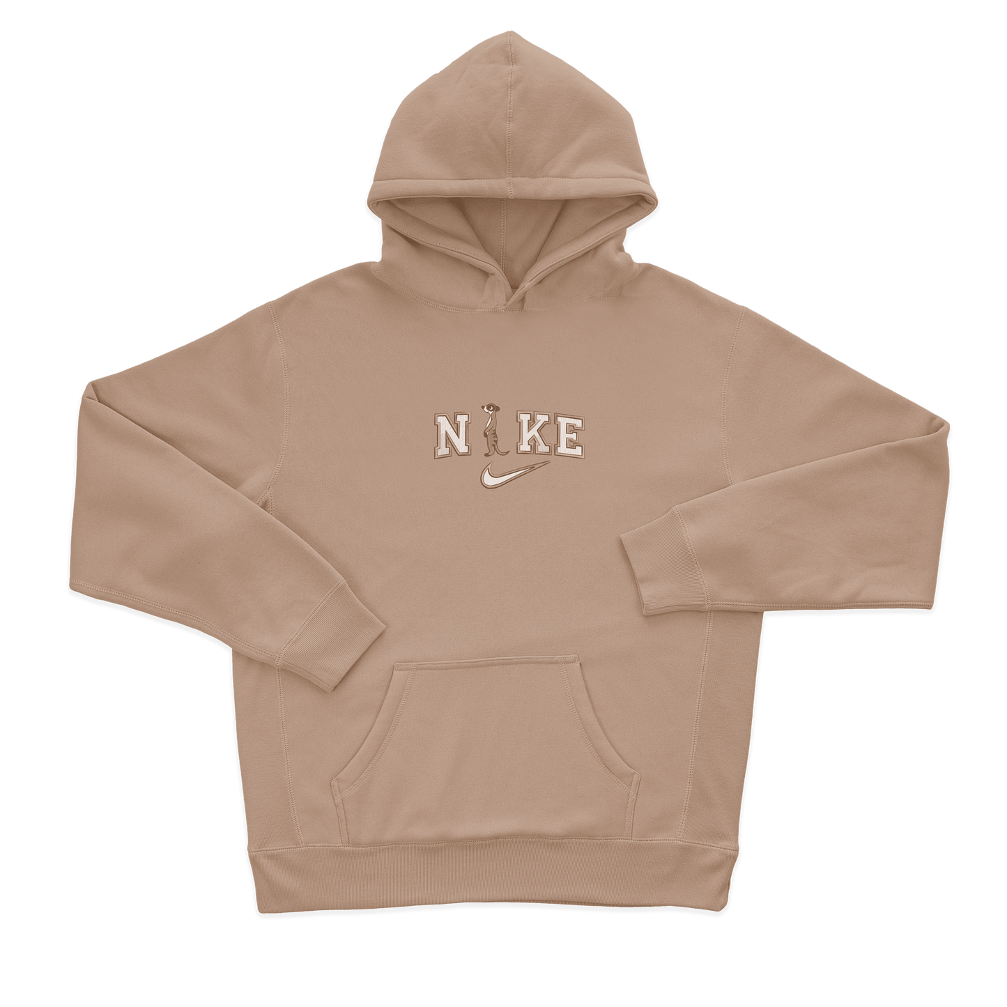 Дитячий худі з вишивкою 20х20 см - Найк суслик