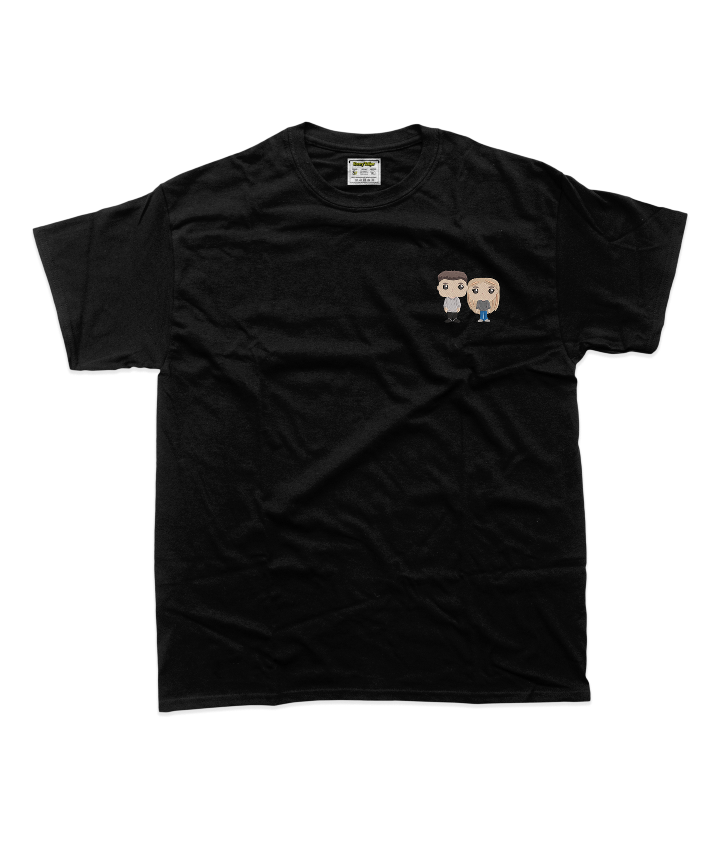 Жіноча футболка з вишивкою 10х10 см - Фанко-поп