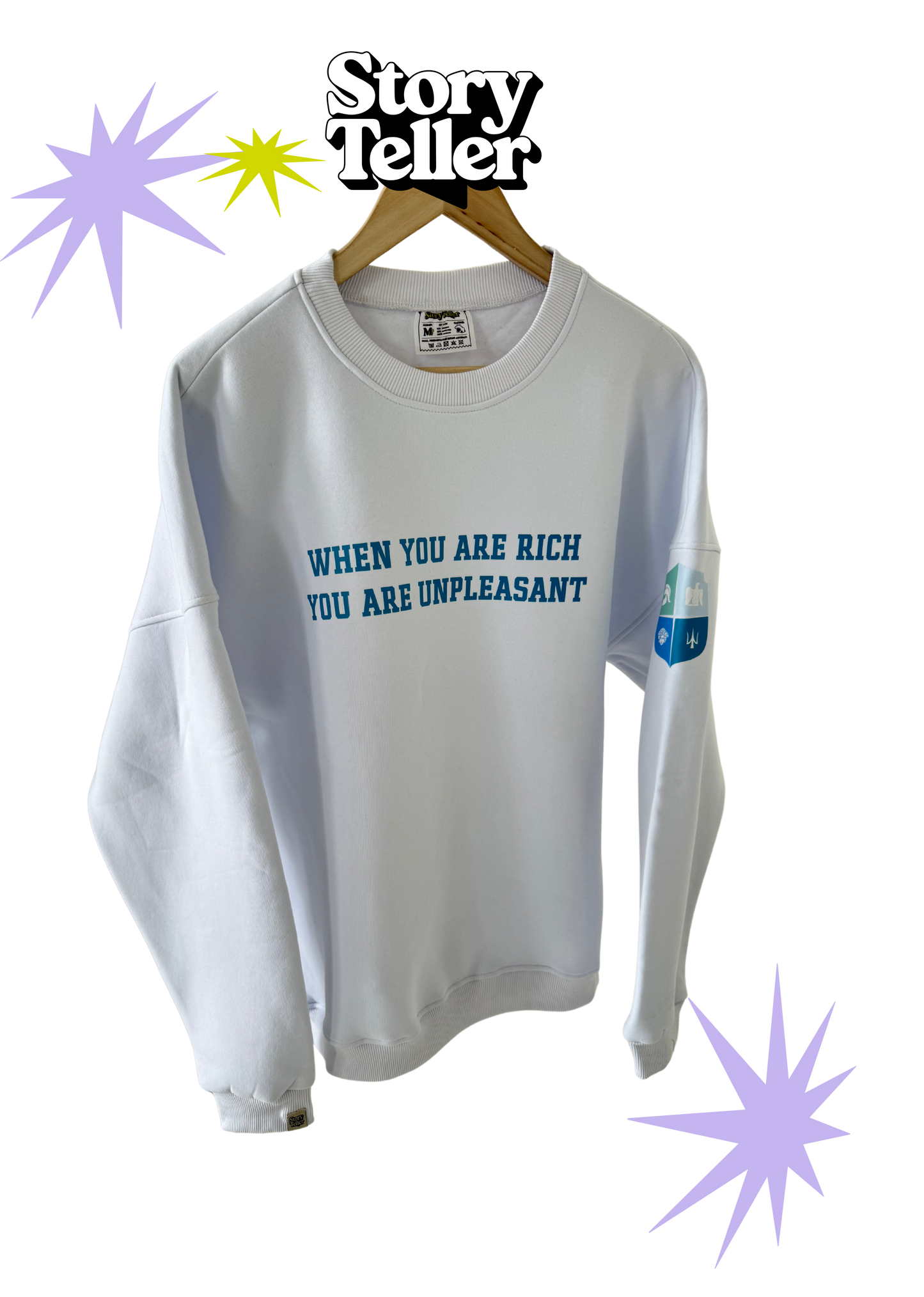 Чоловічий світшот - When you are rich