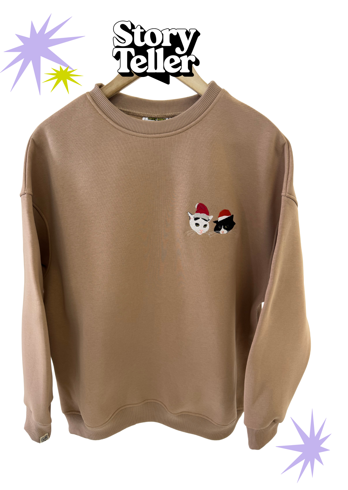 Жіночий худі - Різдвяні котики