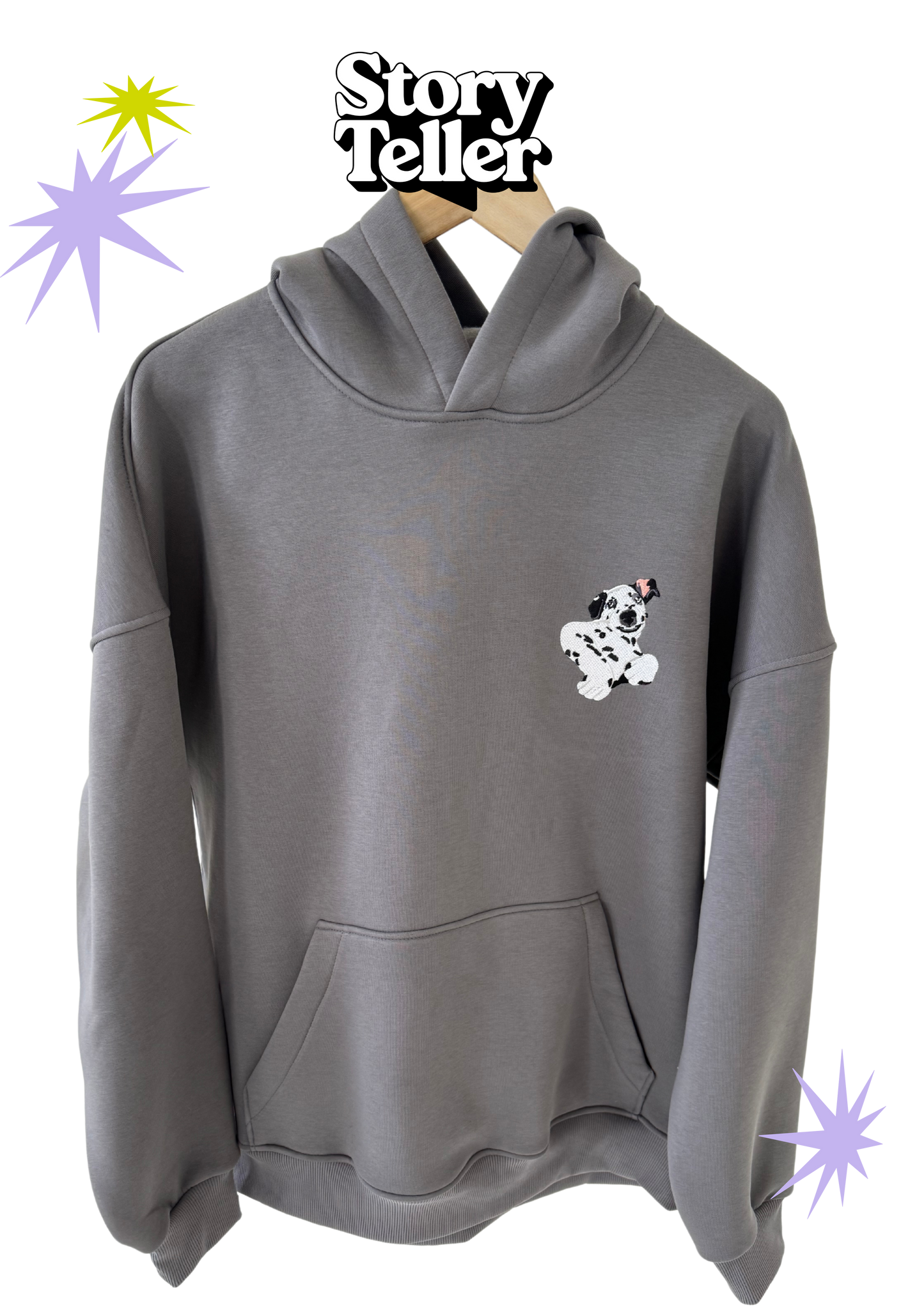 Чоловічий худі - Собака Далматин