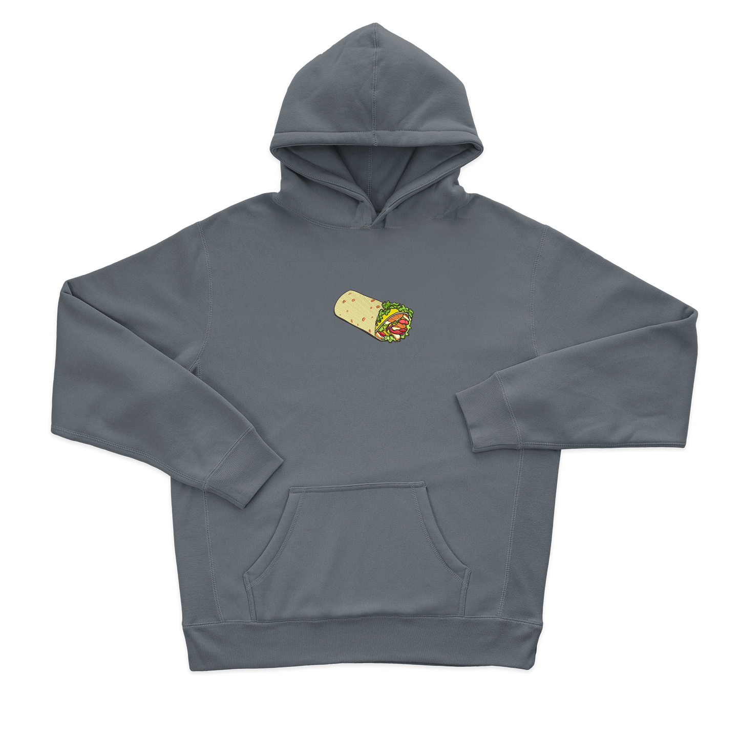 Дитячий худі з вишивкою 20х20 см - Шаурма