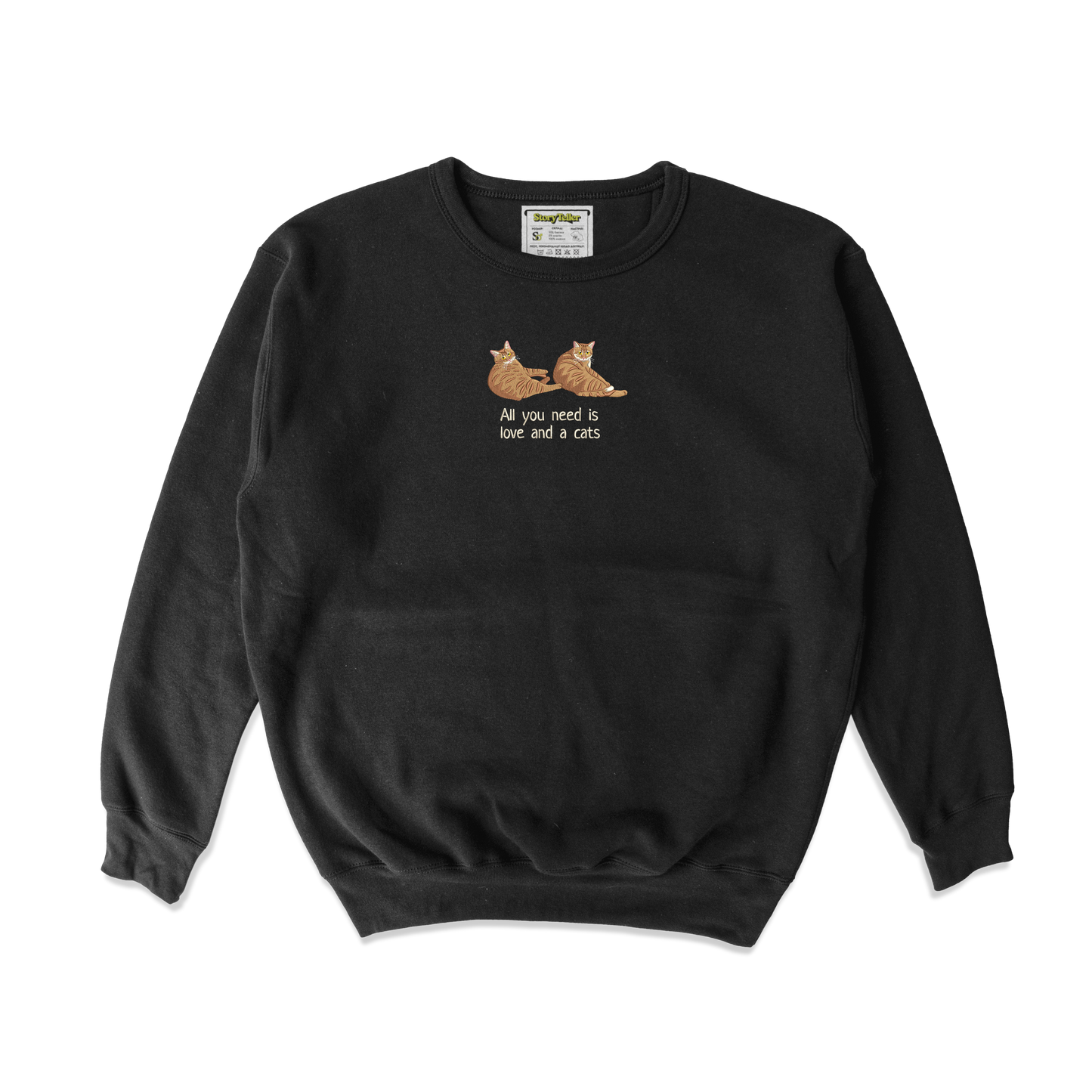 Дитячий світшот з фотовишивкою 20х20 - Котики