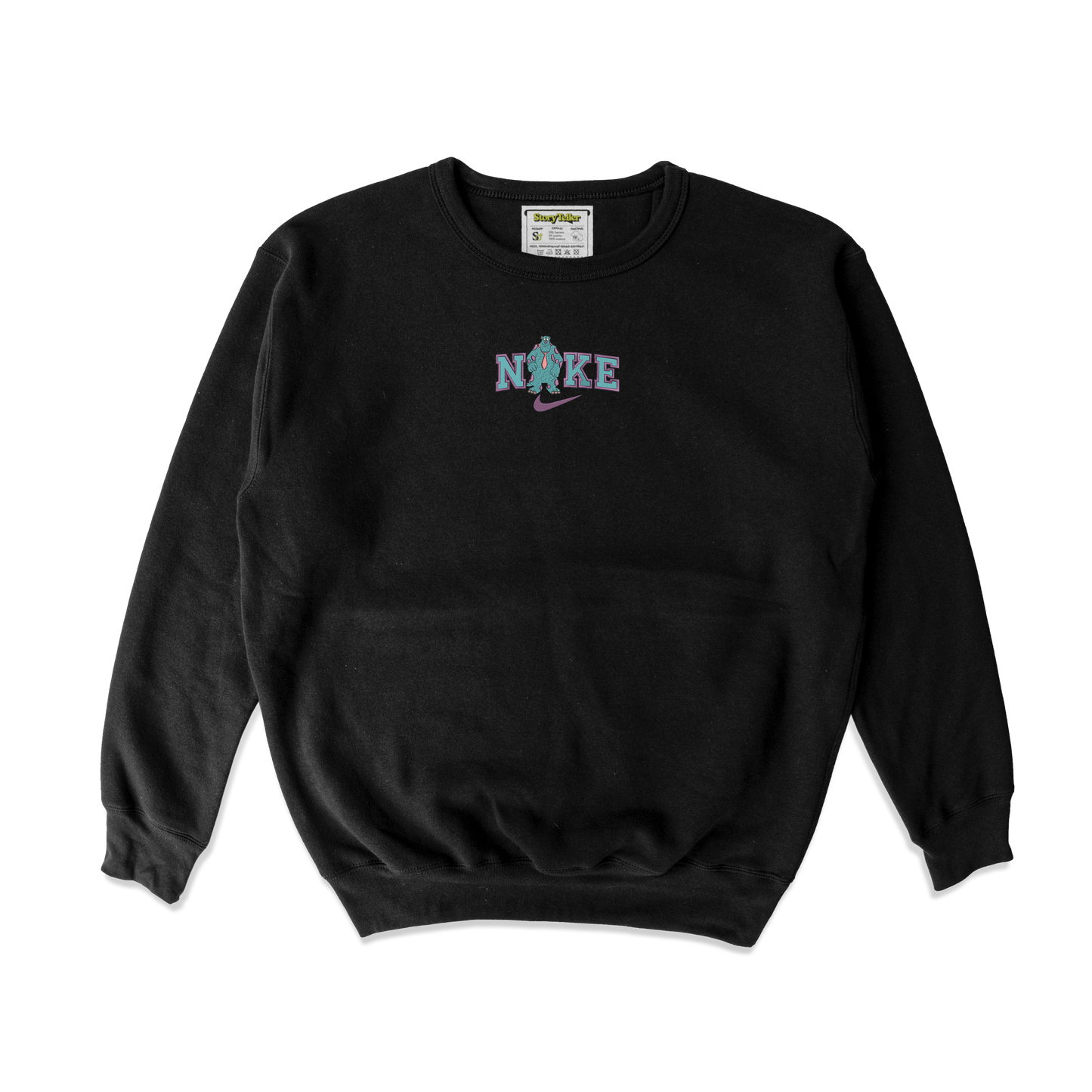 Дитячий світшот з вишивкою 20х20 см - Найк монстр Саллі