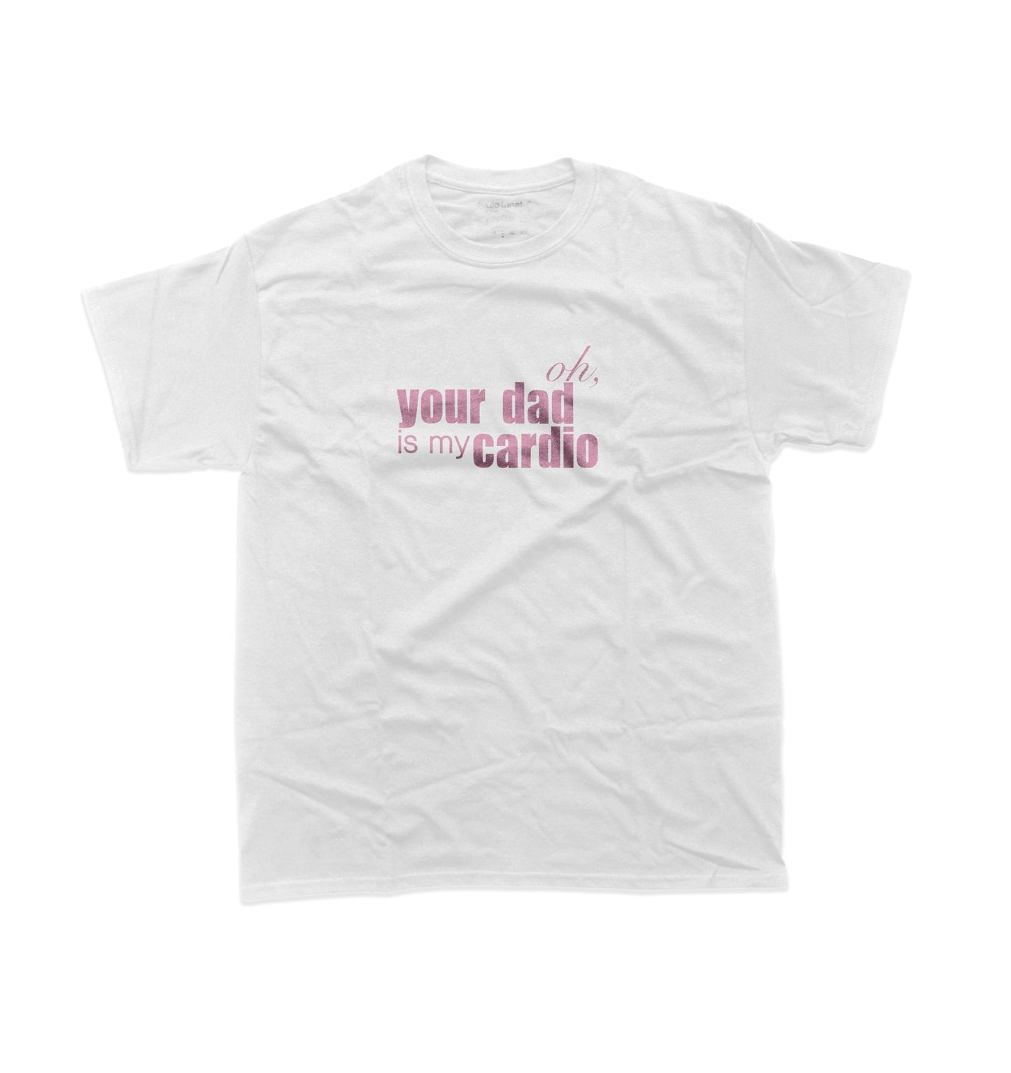 Жіноча футболка з вишивкою - Cardio DAD