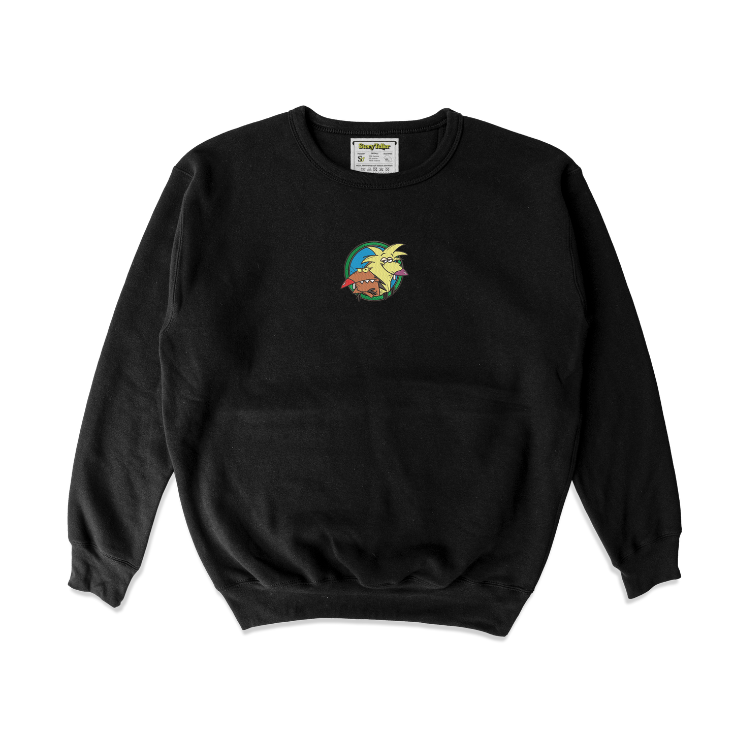 Дитячий світшот з вишивкою 10х10 см - Злюки бобри