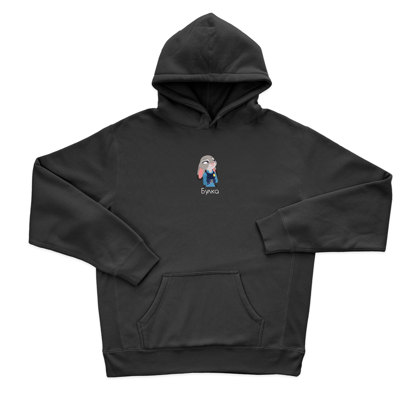 Жіночий худі з вишивкою 10х10 см - Зоотрополіс