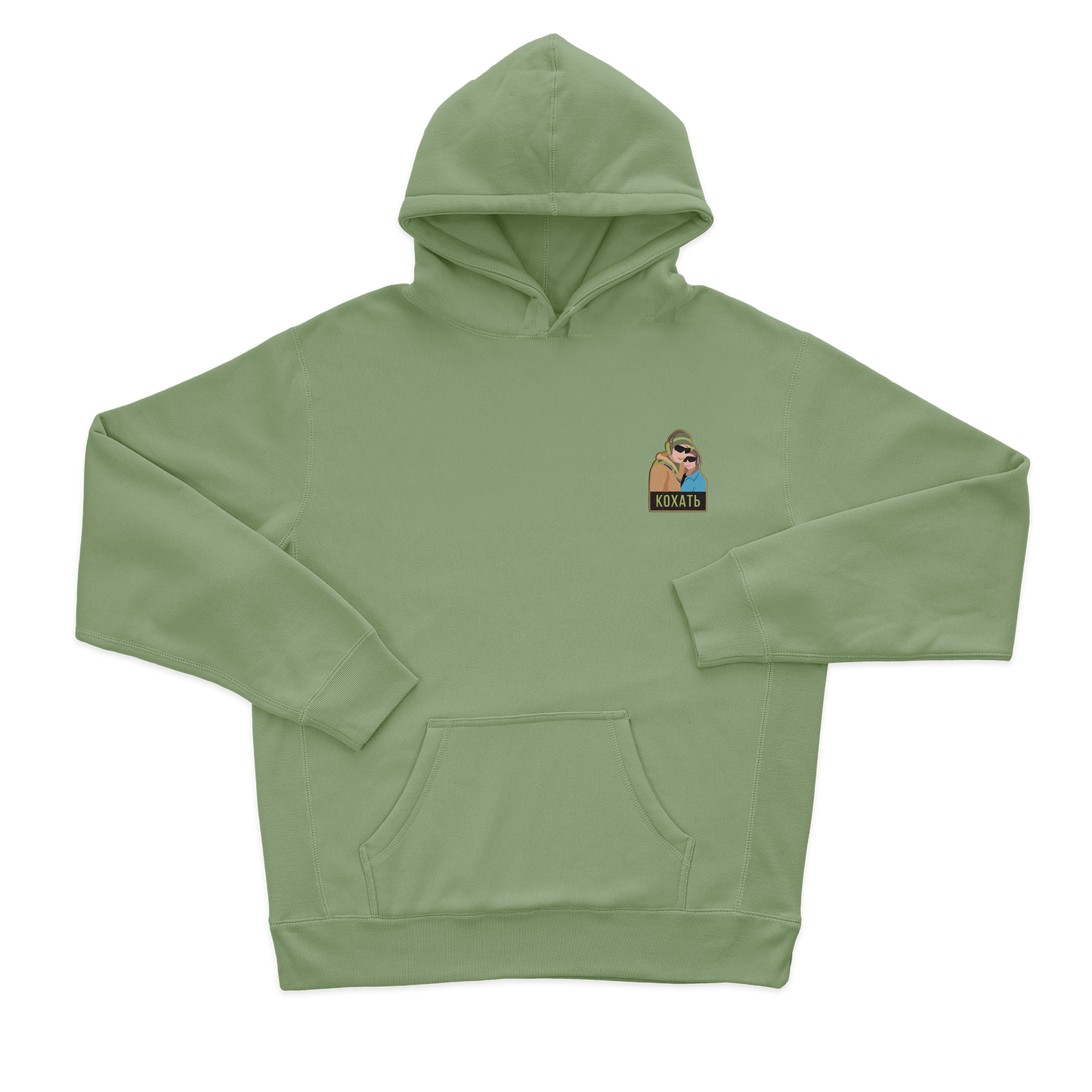 Худі з фотовишивкою, парні в стилі мультик