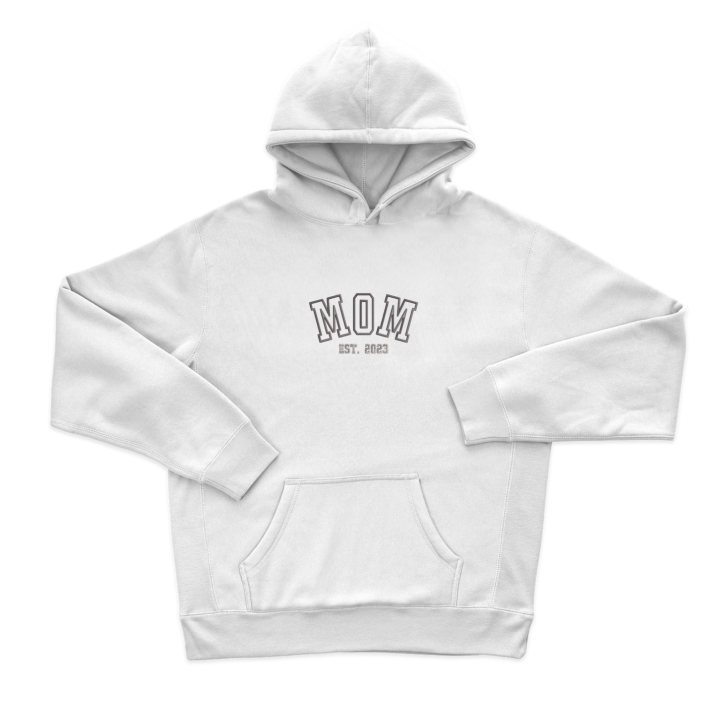 Жіночий худі з вишивкою 20х20  см - Mom