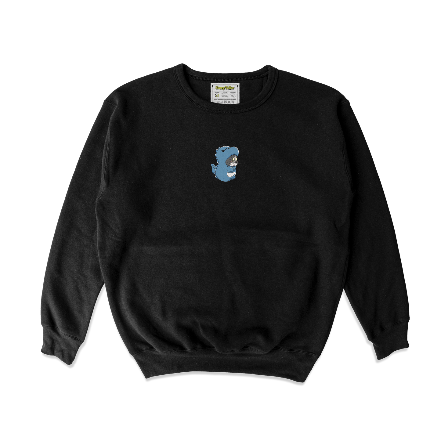 Жіночий світшот з вишивкою 10х10 см - Том в костюмі