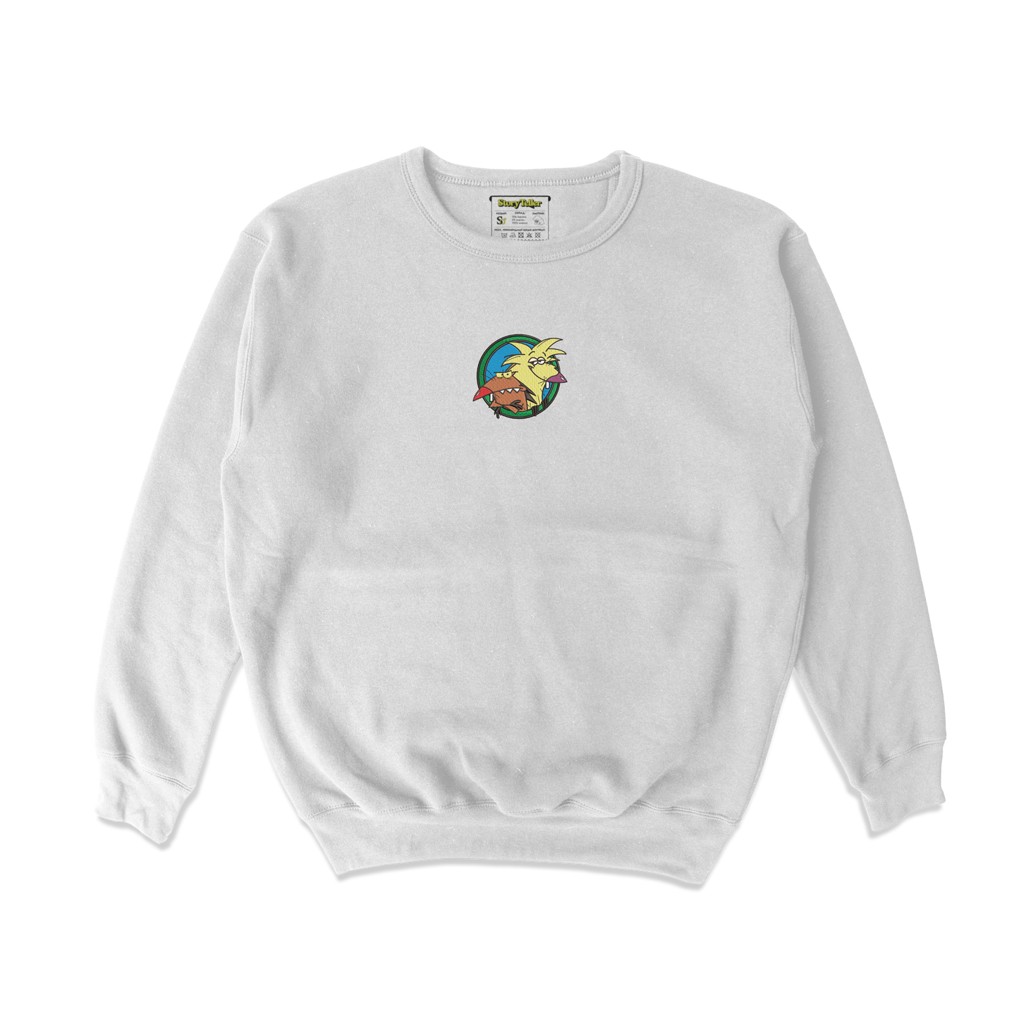 Чоловічий світшот з вишивкою 10х10 см - Злюки бобри