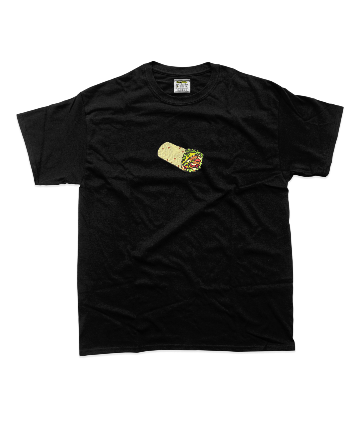 Жіноча футболка з вишивкою 20х20 см - Шаурма