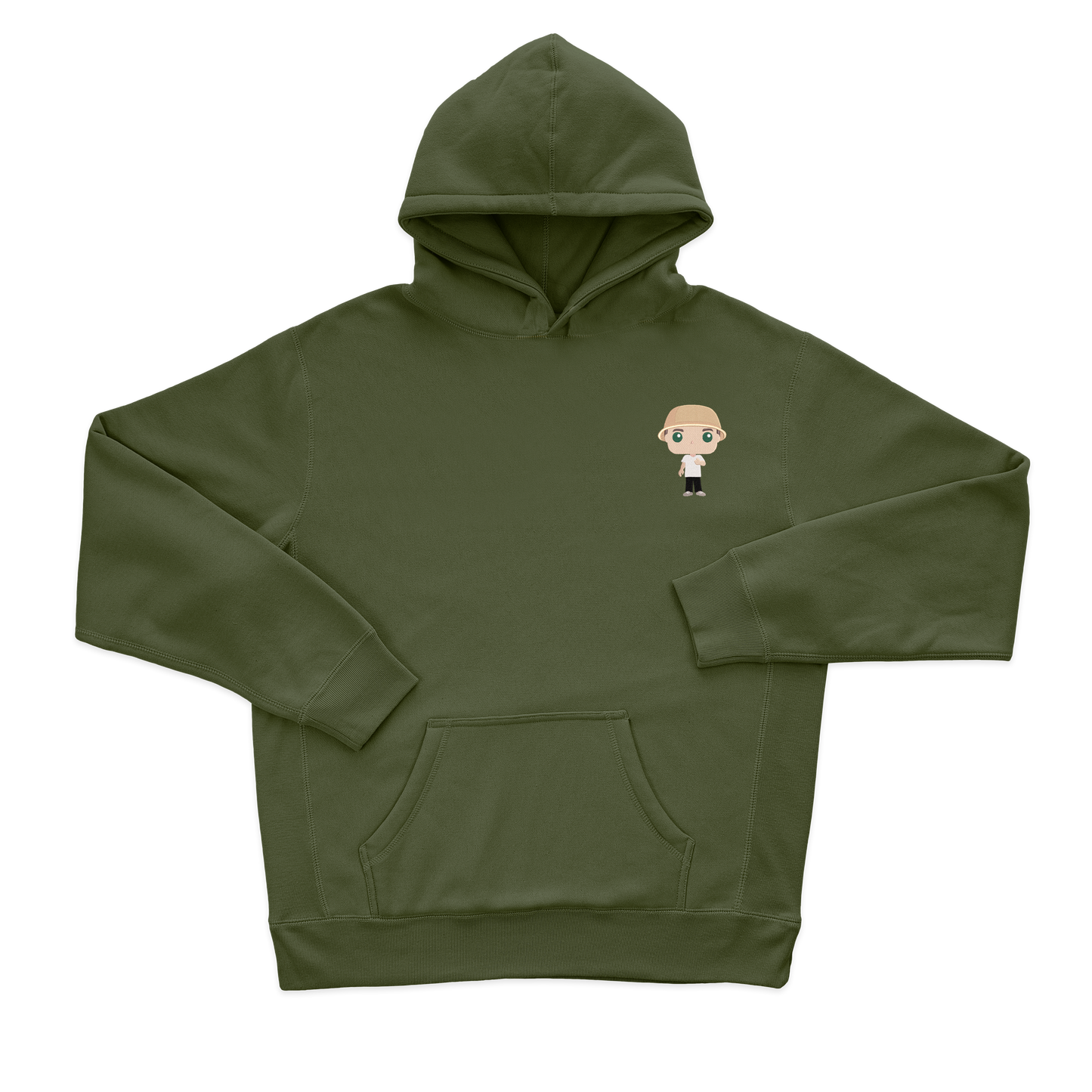 Дитячий худі з вишивкою 10х10 см - Фанко-поп