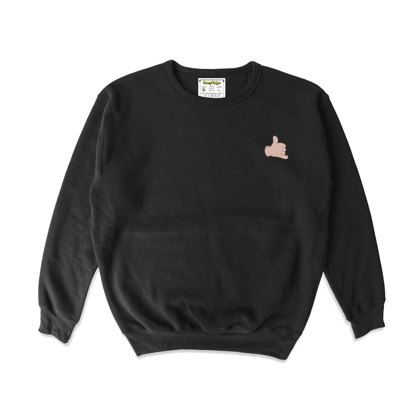 Чоловічий світшот з вишивкою 10х10 см - Емодзі