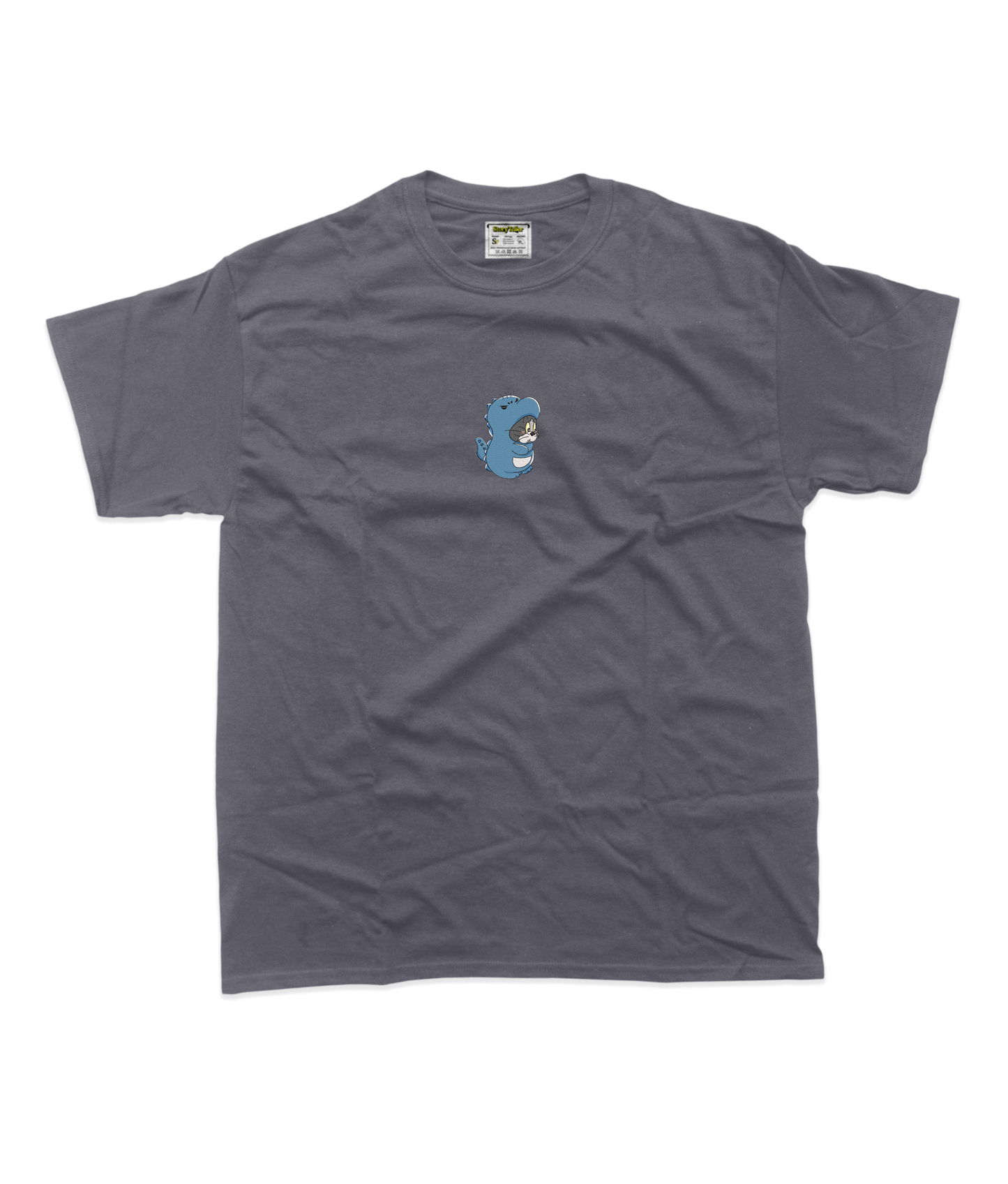 Чоловіча футболка з вишивкою 10х10 см - Том в костюмі