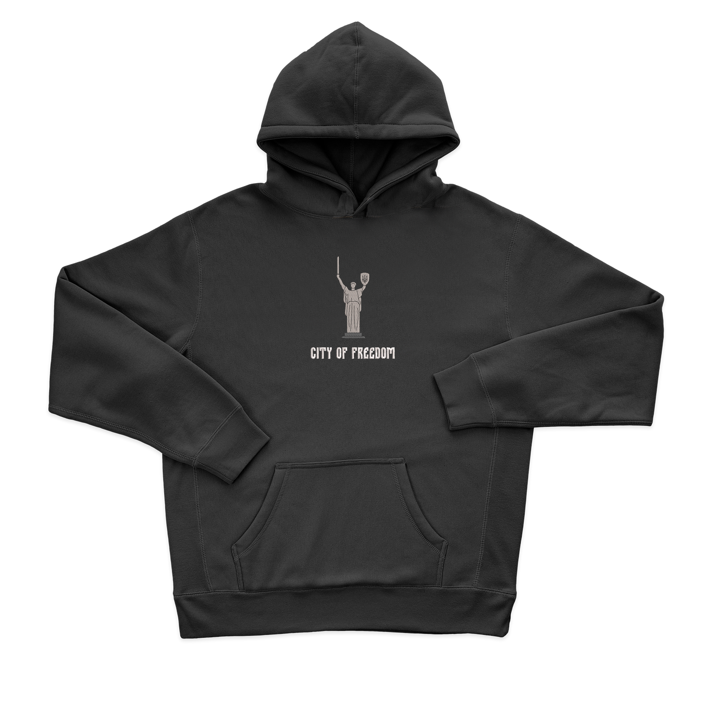 Жіночий худі з вишивкою 20х20 см - Батьківщина-Мати