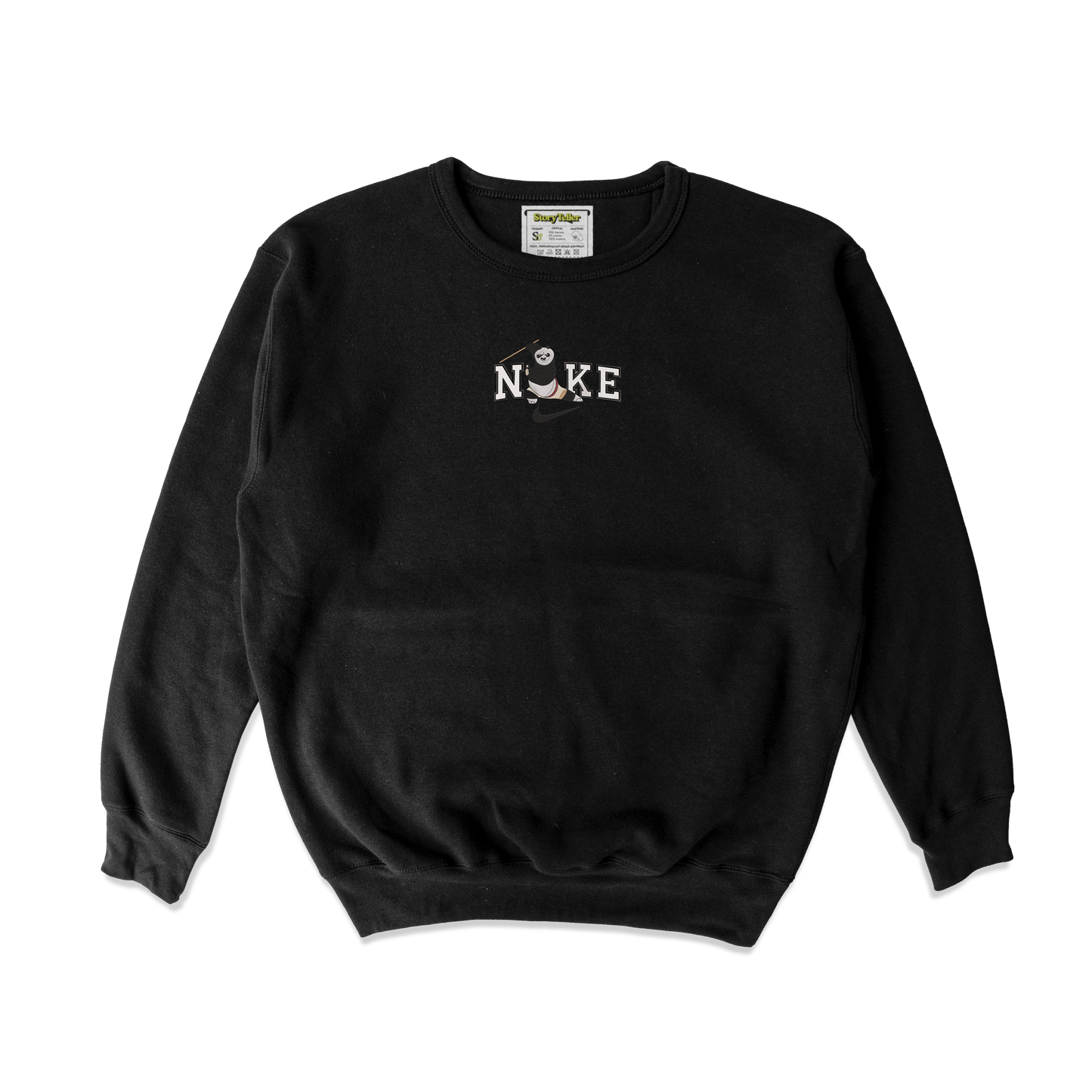 Дитячий світшот з вишивкою 20х20 см - Найк Кунг-Фу Панда