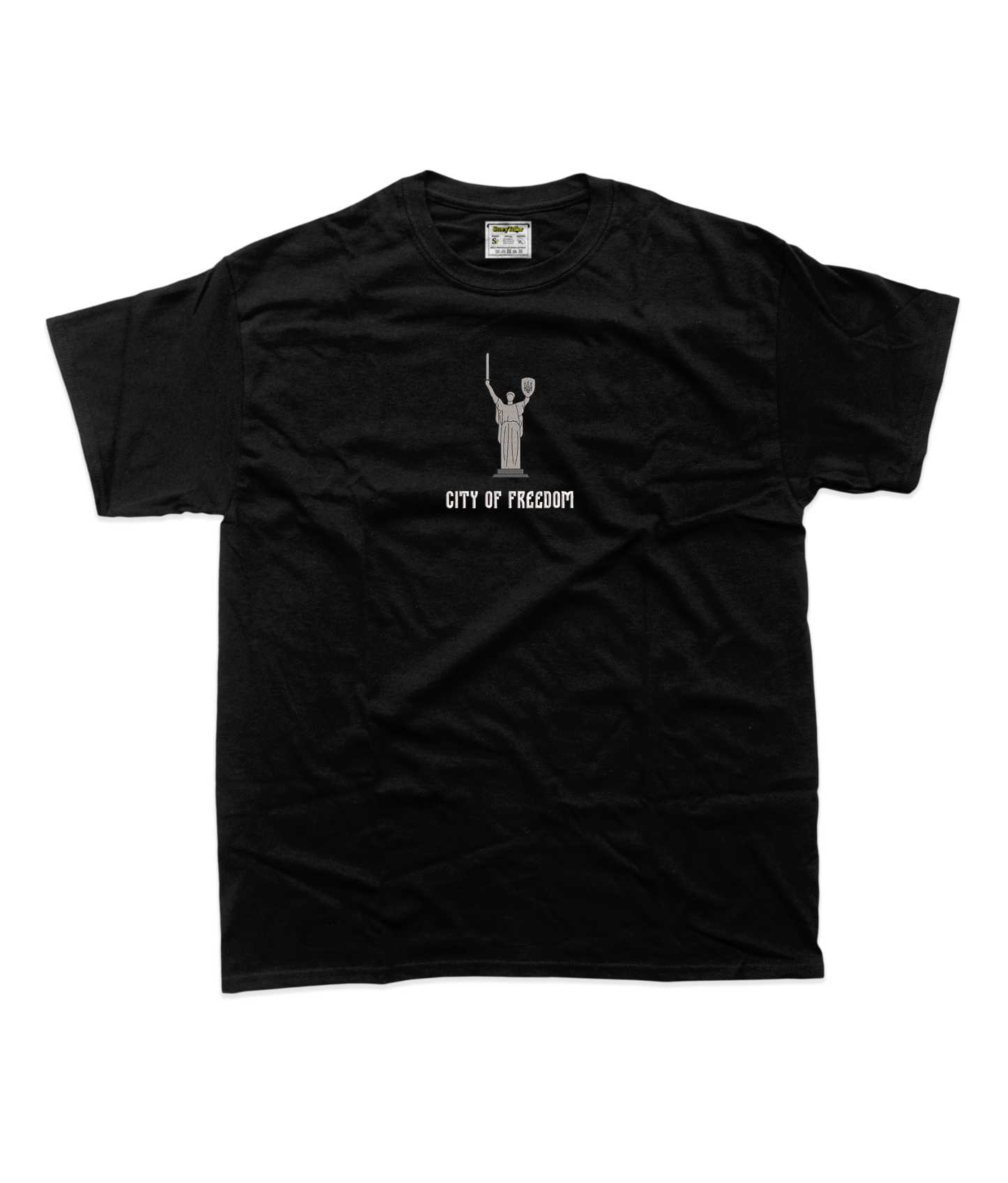 Дитяча футболка з вишивкою 20х20 см - Батьківщина-Мати