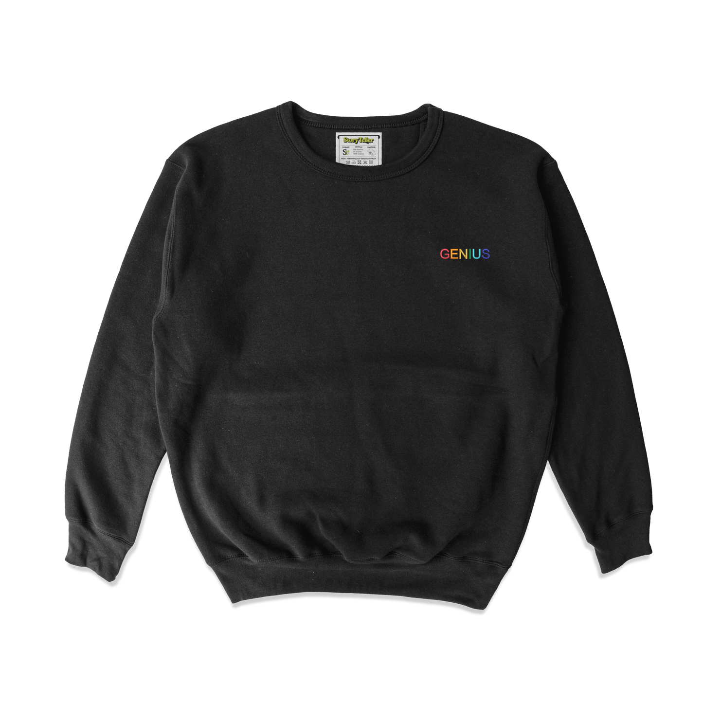 Чоловічий світшот з вишивкою - Genius