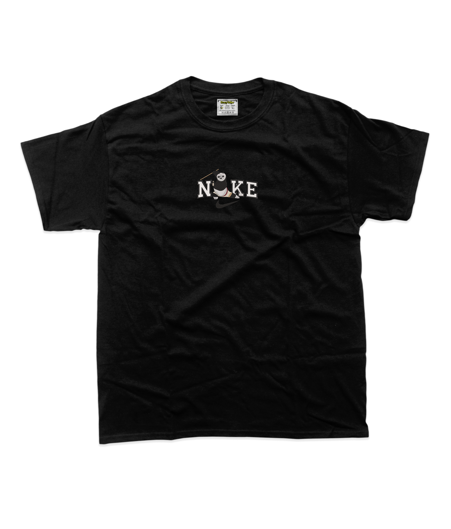 Чоловіча футболка з вишивкою 20х20 см - Найк Кунг-Фу Панда