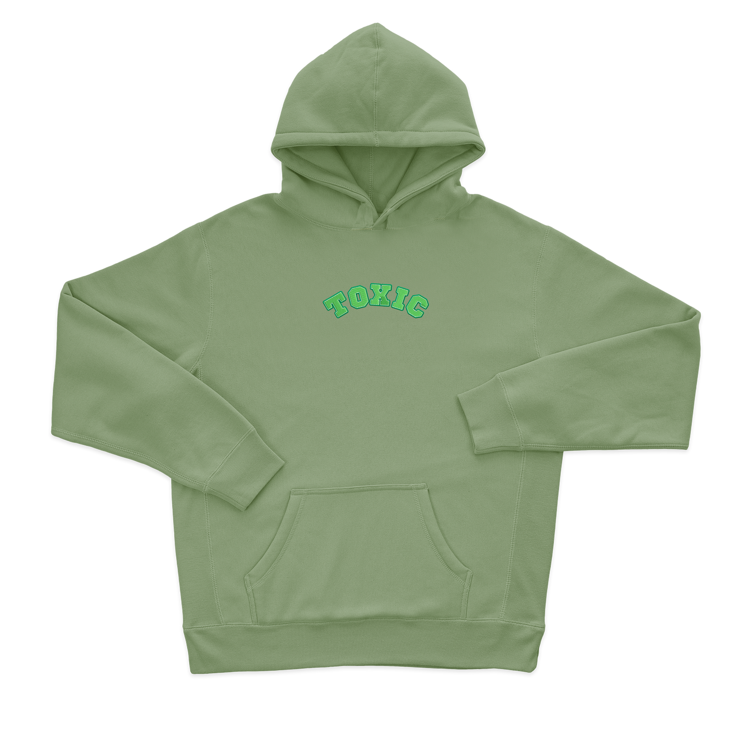 Дитячий худі з вишивкою 10х10 см - Toxic