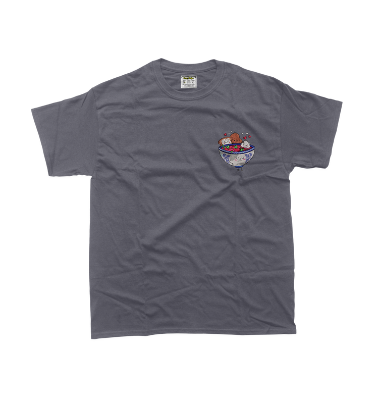 Дитяча футболка з вишивкою 10х10 см - Борщик