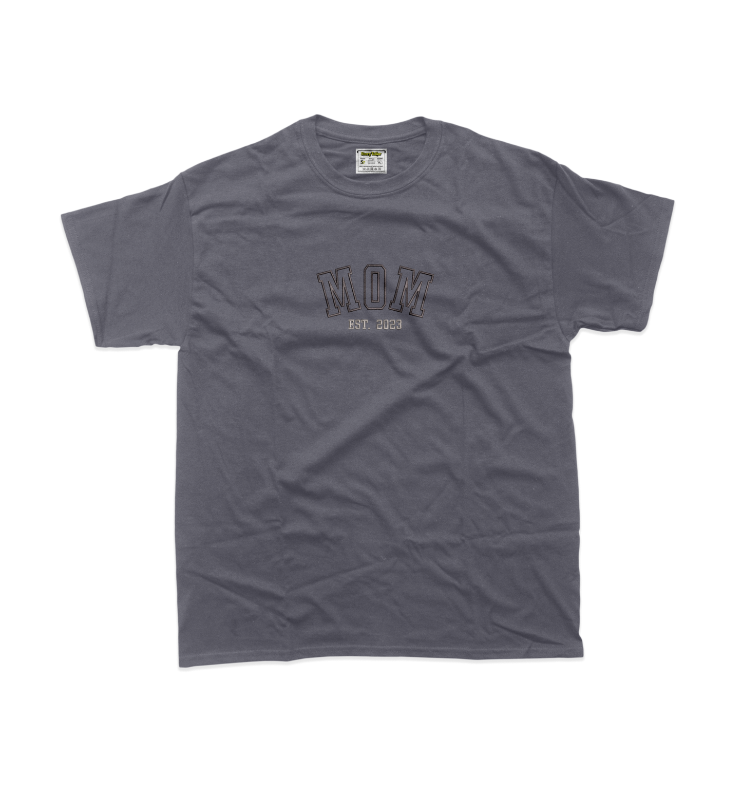 Чоловіча футболка з вишивкою 20х20  см - Mom