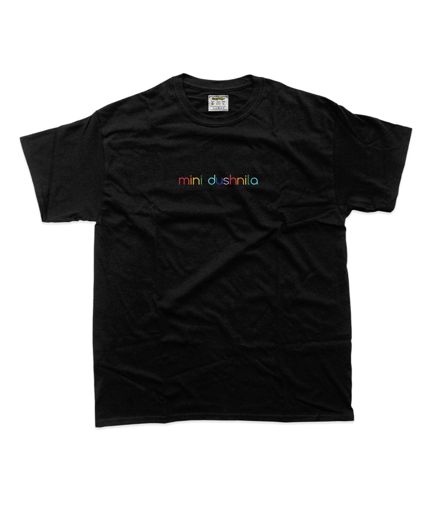 Чоловіча футболка з вишивкою 10х10 см - mini dushnila