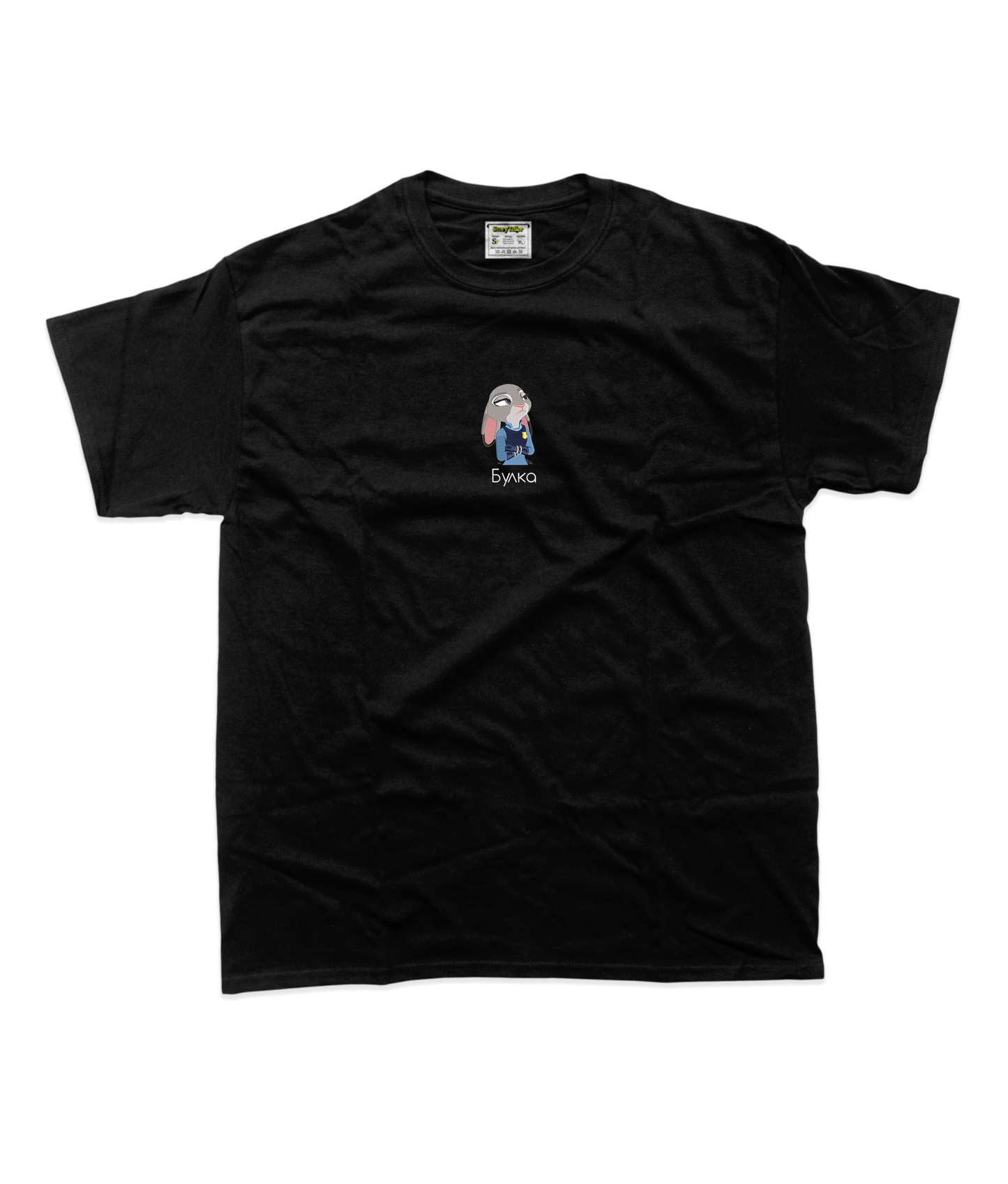 Чоловіча футболка з вишивкою 10х10 см - Зоотрополіс