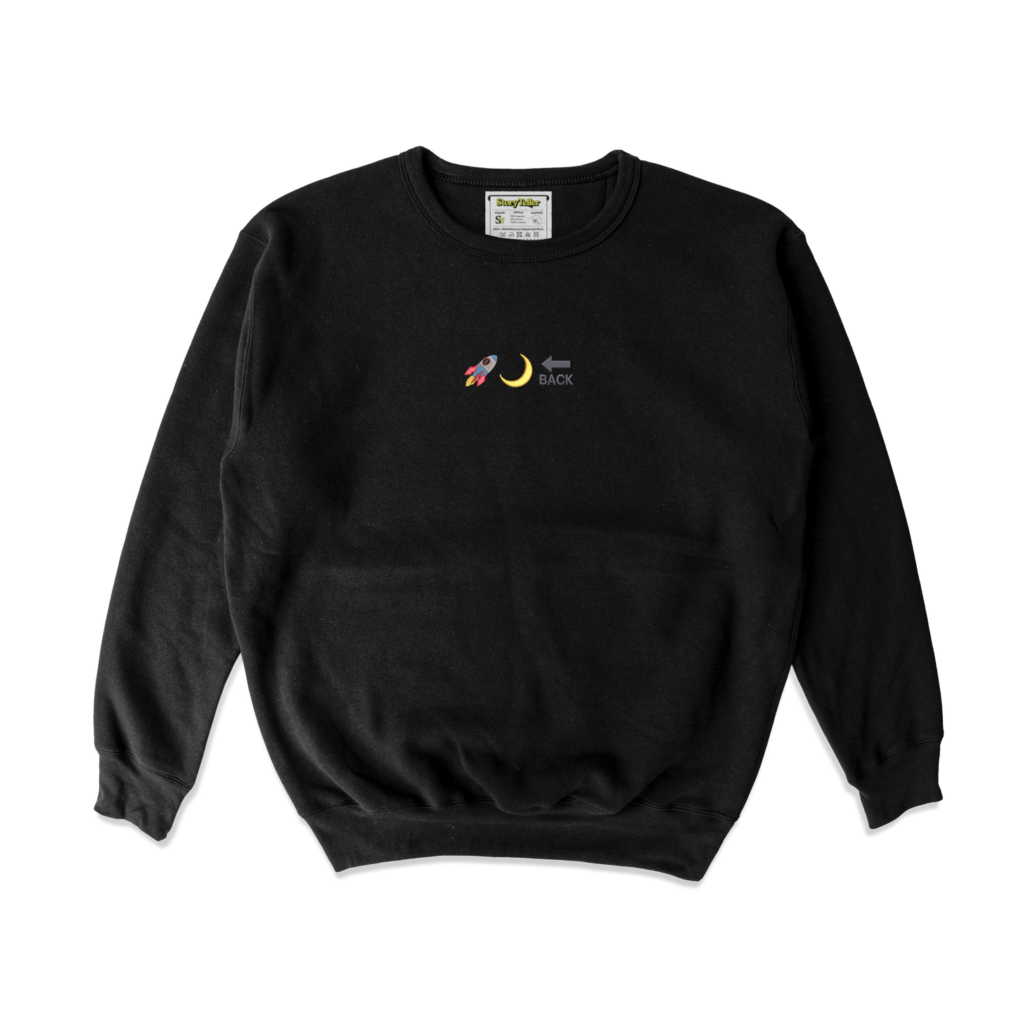 Дитячий світшот з вишивкою 15х15 см - Емодзі