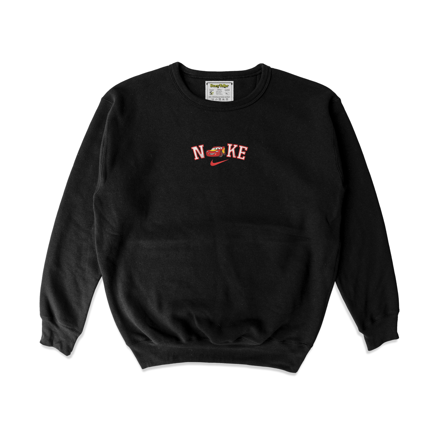 Чоловічий світшот з вишивкою 20х20 см - Найк Блискавка МакКвін