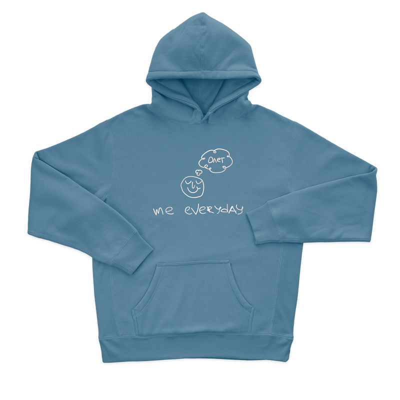 Жіночий худі з вишивкою 20х20 - Думки про Олега by Oleh_Antonov