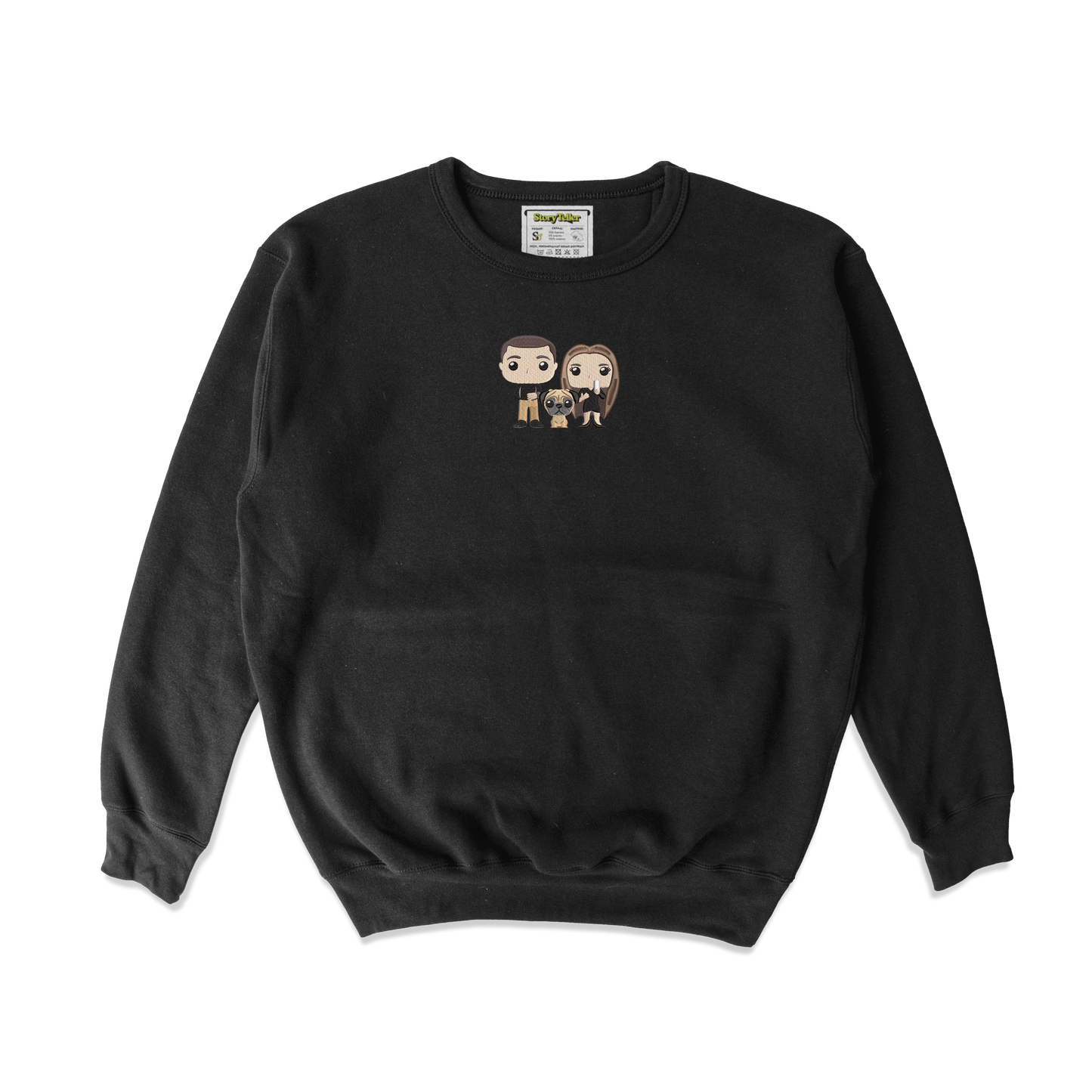 Чоловічий світшот з вишивкою 10х10 см - Фанко-поп