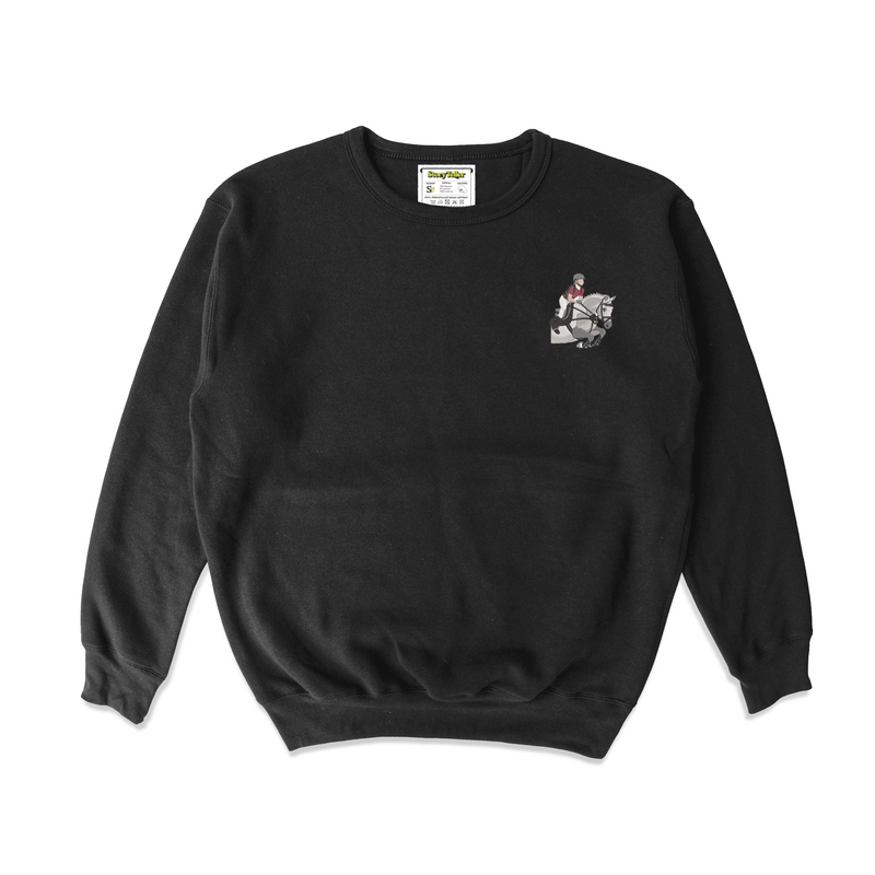 Чоловічий світшот з фотовишивкою тварин