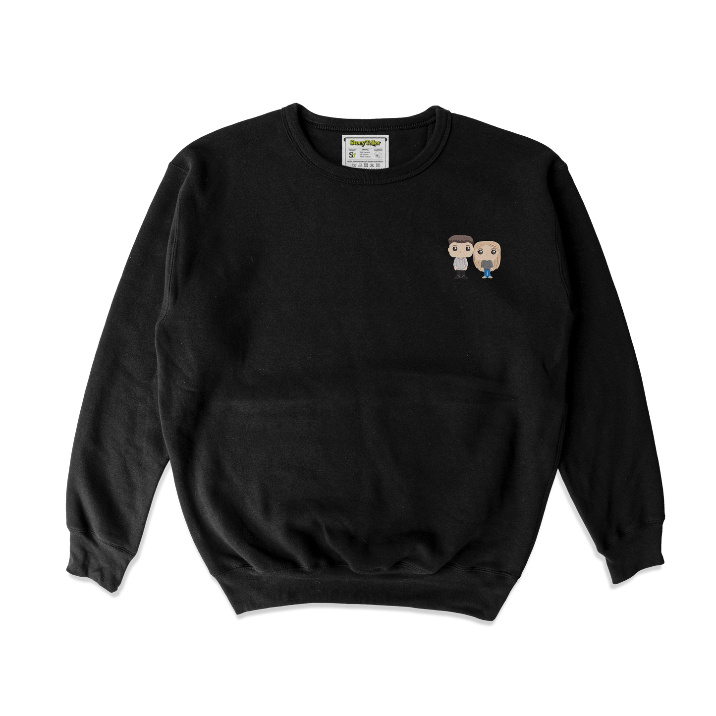 Чоловічий світшот з вишивкою 10х10 см - Фанко-поп