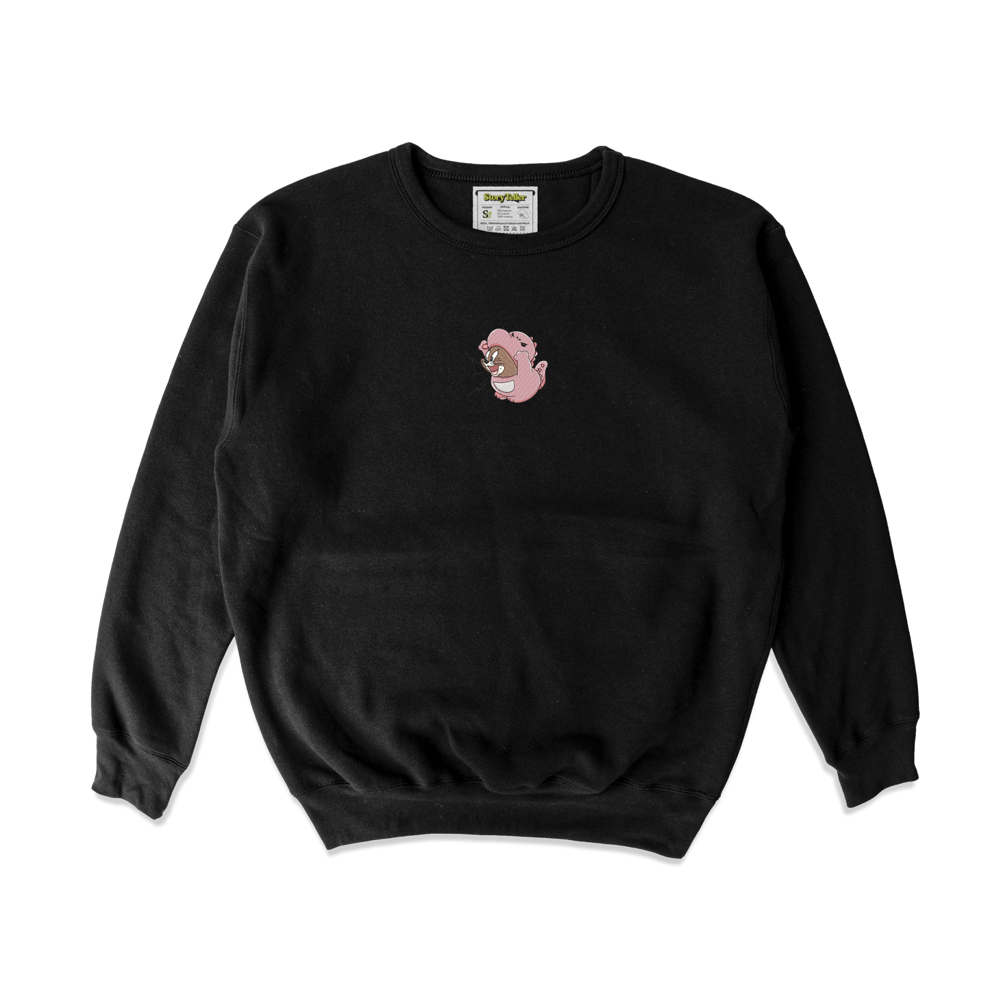 Жіночий світшот з вишивкою 10х10 см - Джері в костюмі