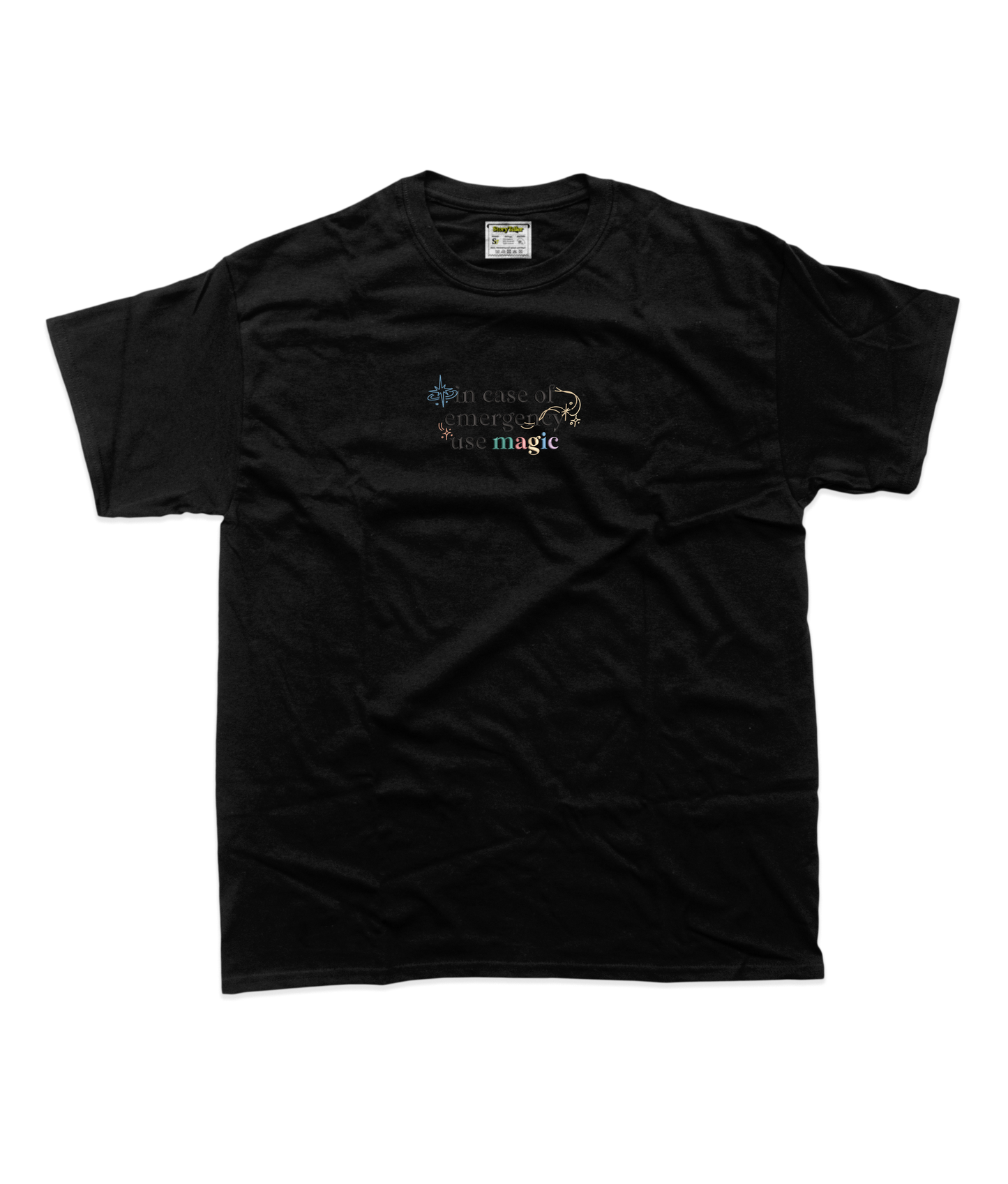 Чоловіча футболка з вишивкою 20х20 см - Magic