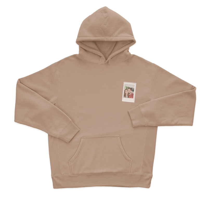 Жіночий худі з фотовишивкою, парні, кольоровий стиль