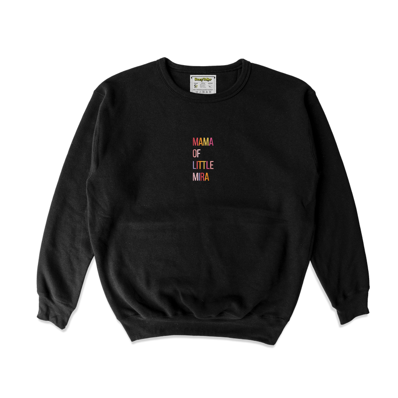 Дитячий світшот з вишивкою 20х20 см - Mama of little Mira