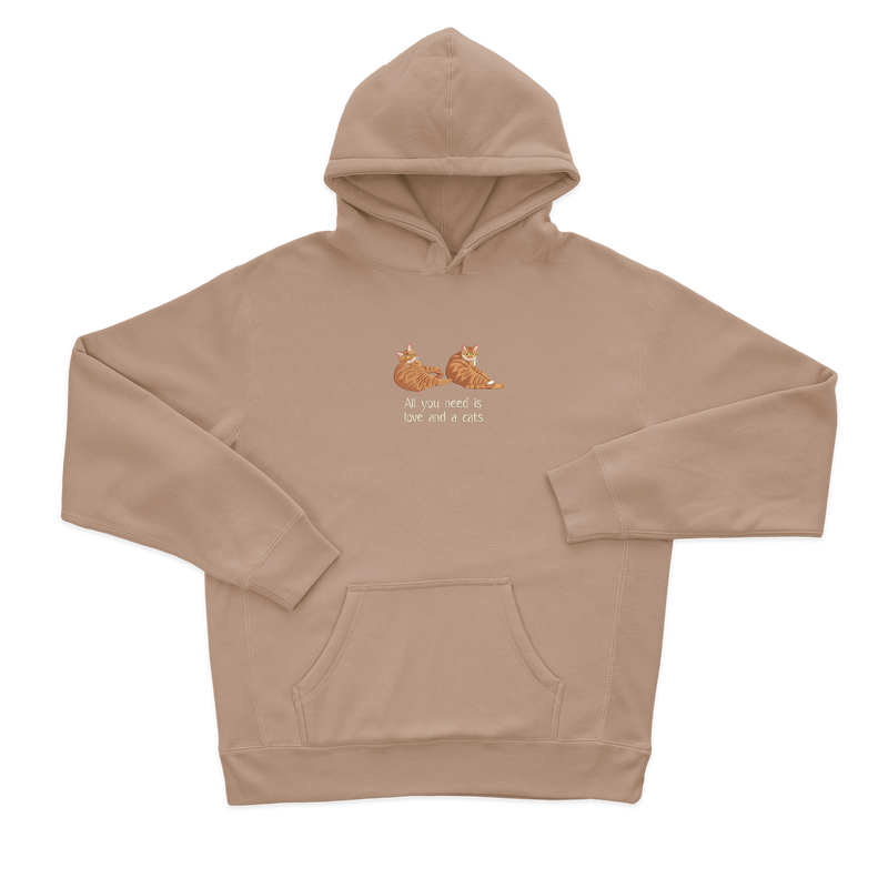 Дитячий худі з фотовишивкою 20х20 - Котики