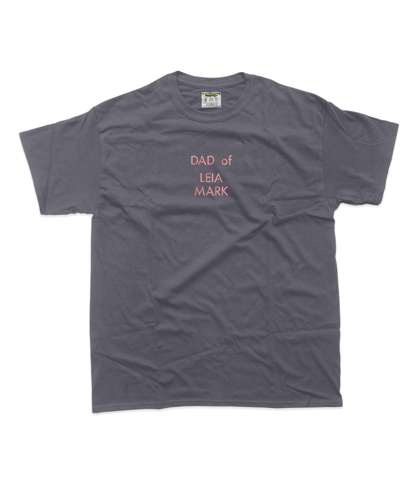 Жіноча футболка з вишивкою - Тато "Леї"