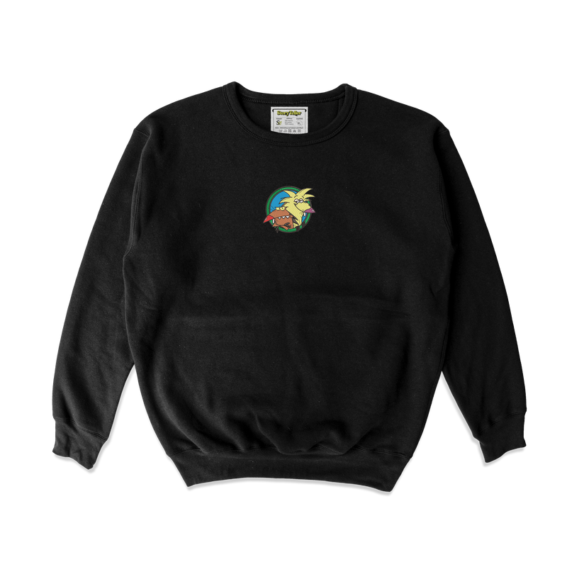 Чоловічий світшот з вишивкою 10х10 см - Злюки бобри