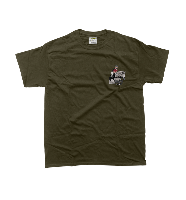 Дитяча футболка з фотовишивкою тварин