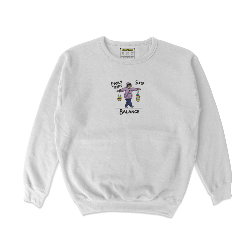 Чоловічий світшот з вишивкою 20х20 см - Баланс