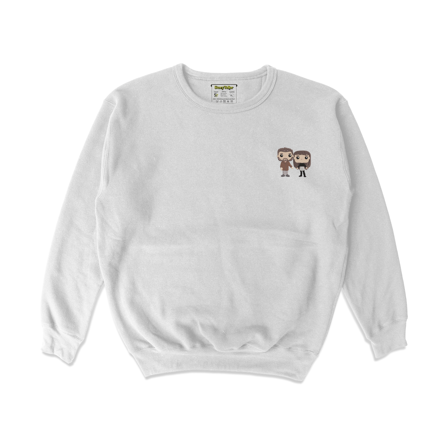 Чоловічий світшот з вишивкою 10х10 см - Фанко-поп