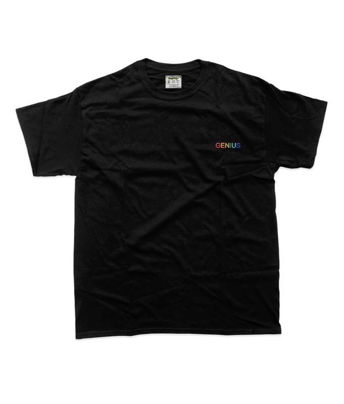Чоловіча футболка з вишивкою - Genius