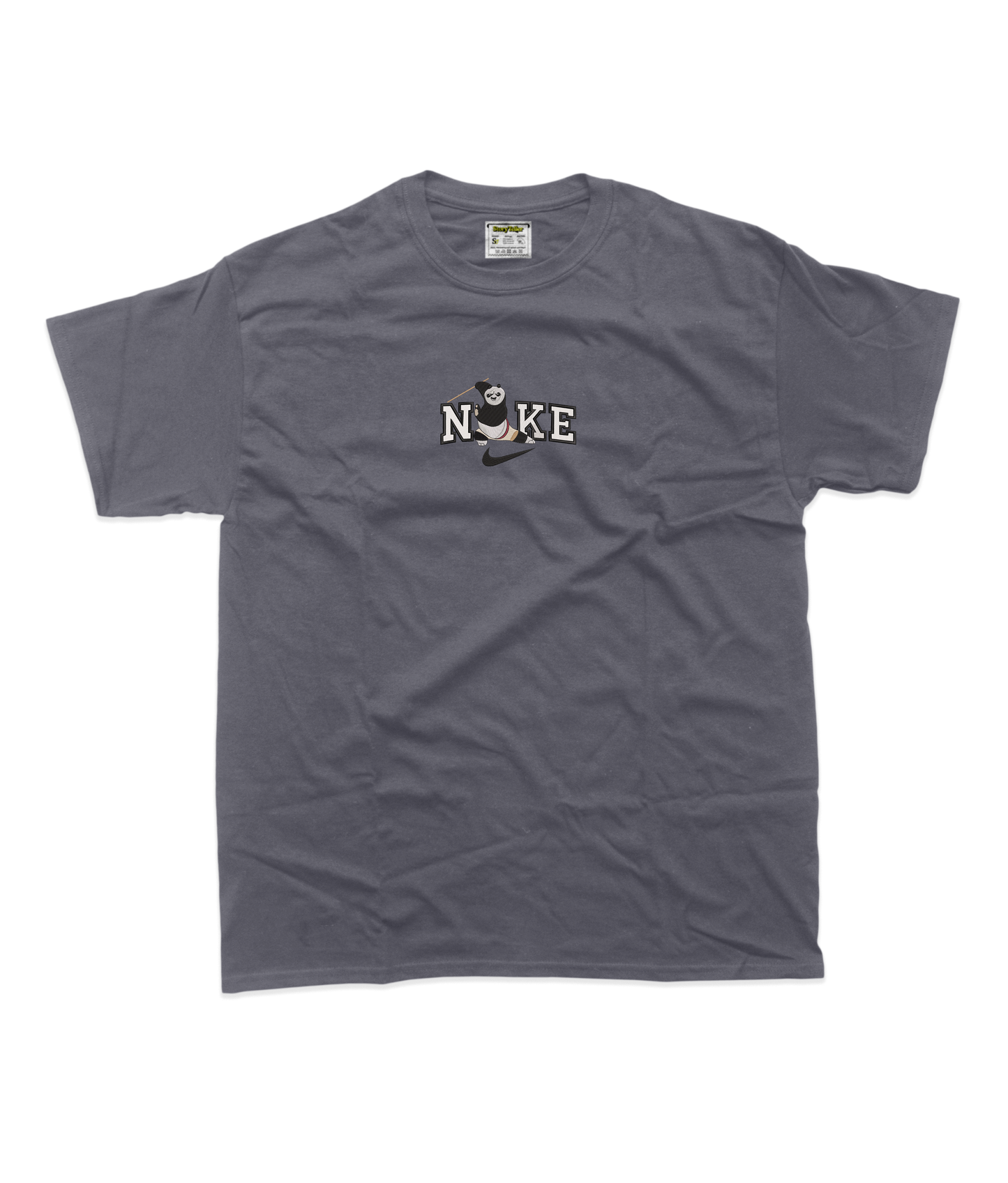 Дитяча футболка з вишивкою 20х20 см - Найк Кунг-Фу Панда