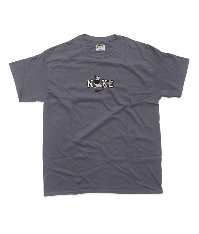 Дитяча футболка з вишивкою 20х20 см - Найк Кунг-Фу Панда