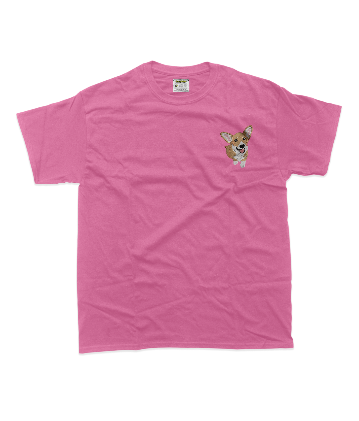 Чоловіча футболка з фотовишивкою собачок