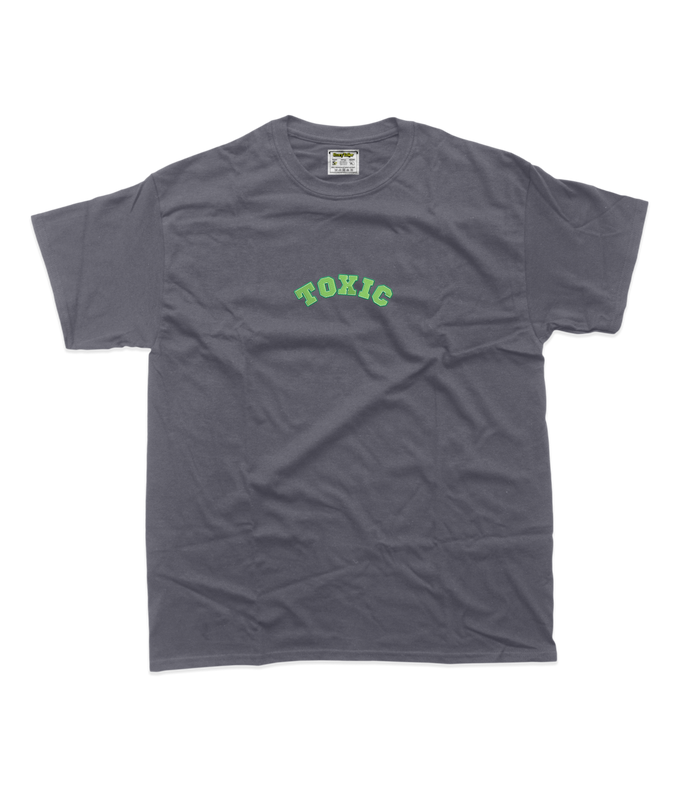 Дитяча футболка з вишивкою 10х10 см - Toxic